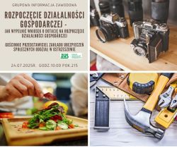 Zdjęcie artykułu "Rozpoczęcie działalności gospodarczej"- spotkanie informacyjne